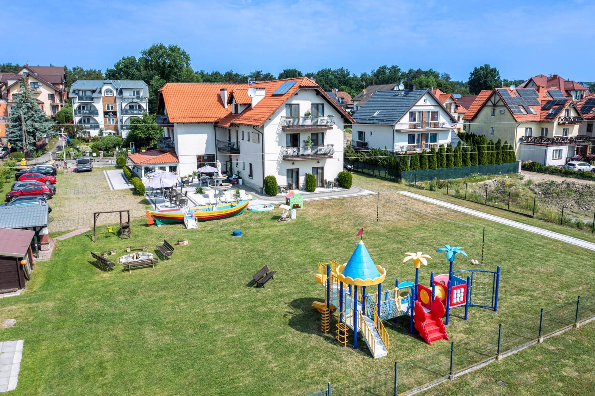 Pensjonat Riwiera Z Widokiem Na Zalew Wislany Krynica Morska Dış mekan fotoğraf