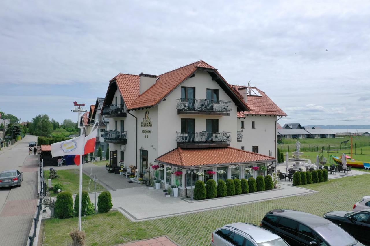 Pensjonat Riwiera Z Widokiem Na Zalew Wislany Krynica Morska Dış mekan fotoğraf