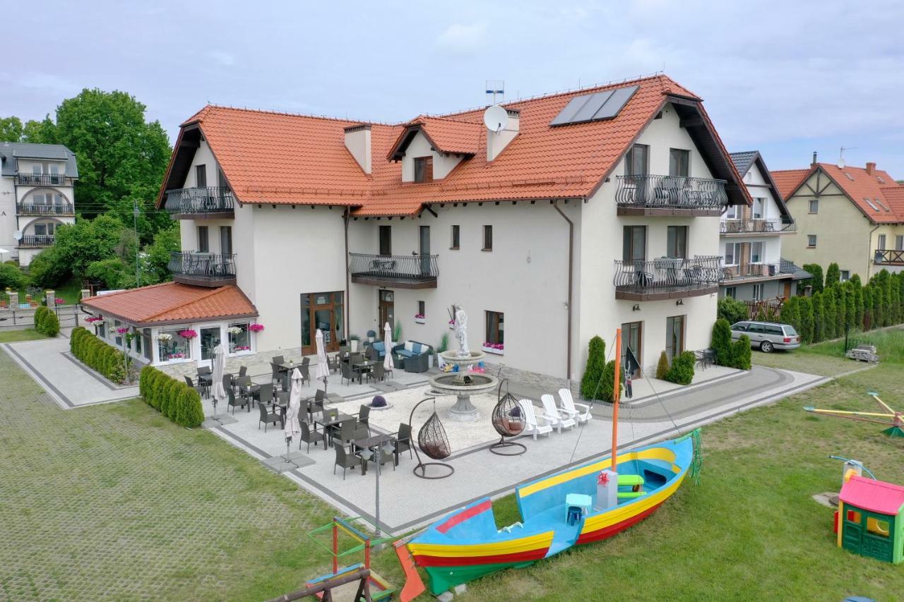 Pensjonat Riwiera Z Widokiem Na Zalew Wislany Krynica Morska Dış mekan fotoğraf