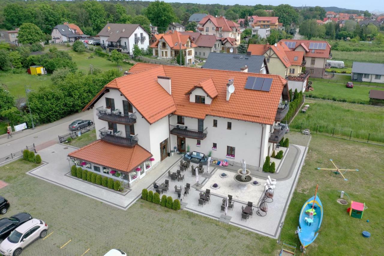 Pensjonat Riwiera Z Widokiem Na Zalew Wislany Krynica Morska Dış mekan fotoğraf